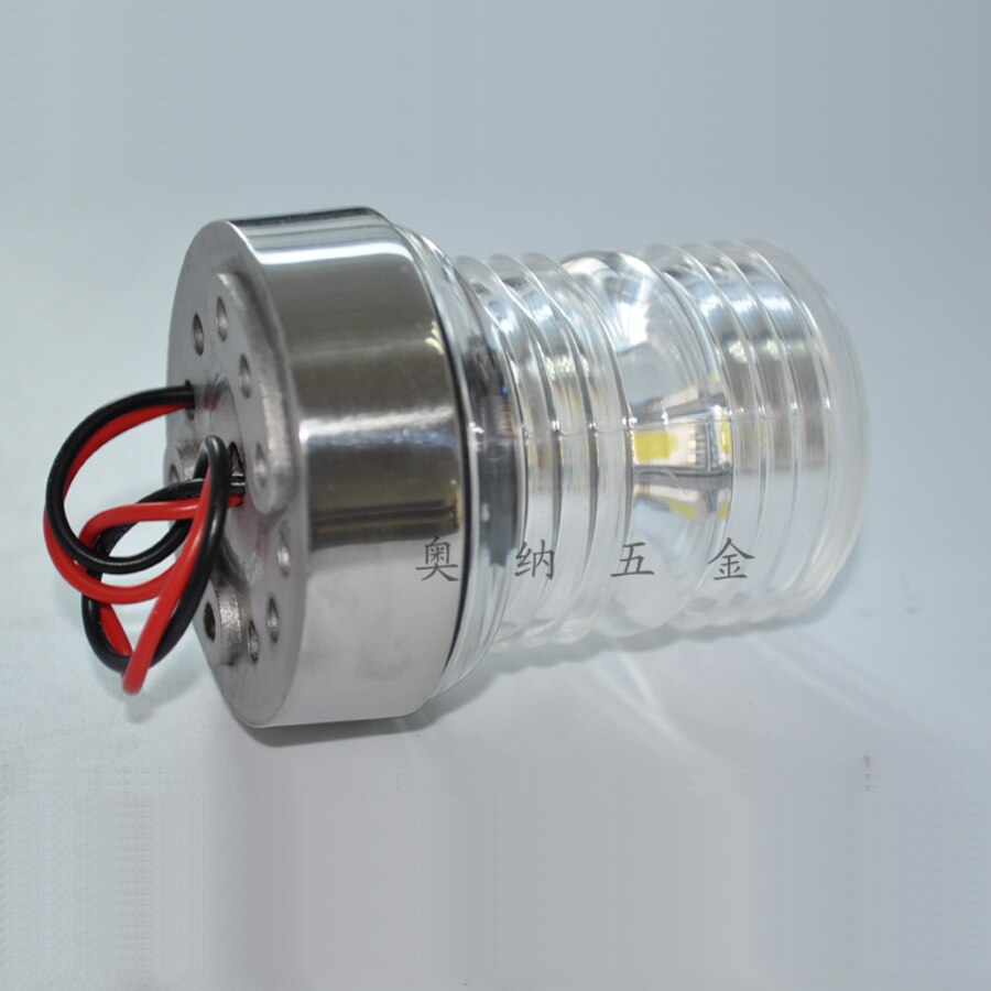 Marine Light Stainless Steel Marine Navigation Light LED Marine Signal Light Marine Stainless Steel Base Side Light