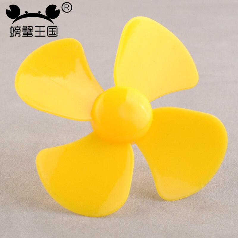 5pcs/lot DIY Toys RC Boat four Blades Paddle plastic Boat Propeller Aircraft model making accessories