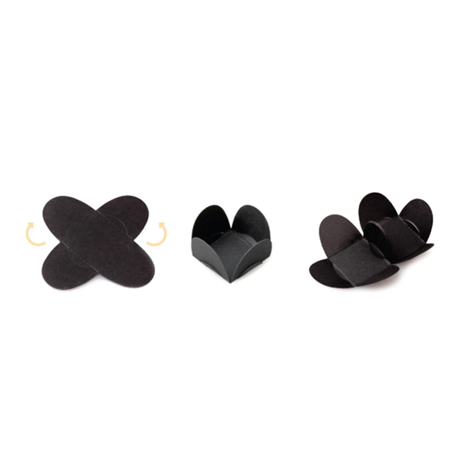 SALES！！ 50Pcs Wedding Flower Chocolate Holder Hollow Table Centerpieces Paper Container