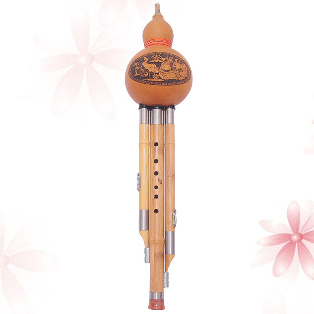 Hulusi Flute - Chinese Bamboo Cucurbit Instrument - Ethnic Music for Beginners