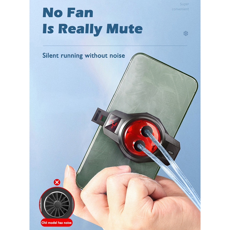 Wasserkühlung für mobiltelefone mit radiator, temperaturanzeige, lüfterhalterung und halterung für android-/iphone-smartphones