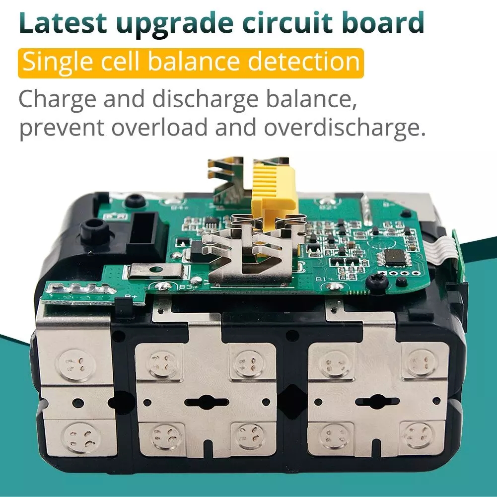 100% Original Makita 18V 6000mAh Rechargeable Power Tools Battery with LED Li-ion Replacement LXT BL1860B BL1860 BL1850 BL 1830