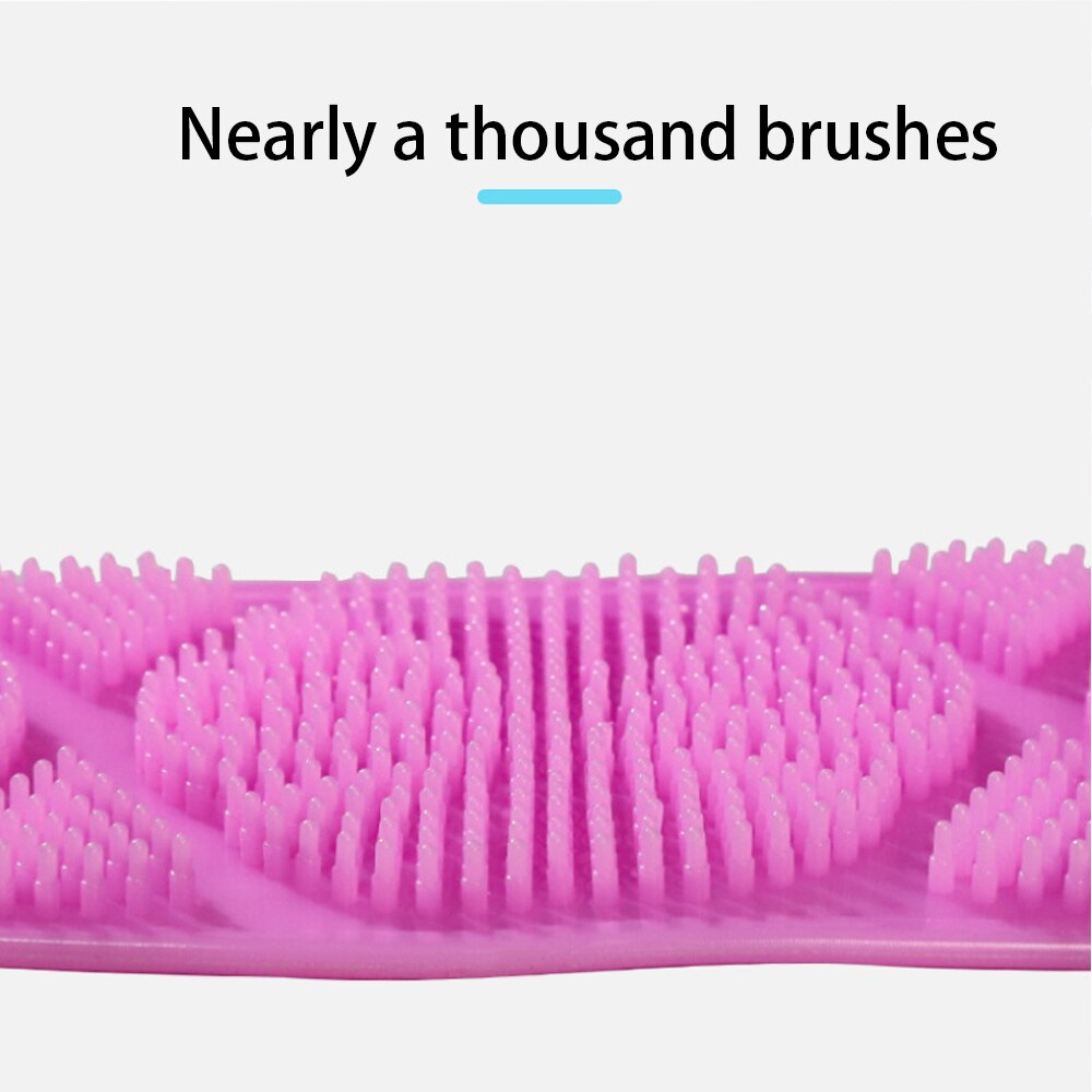 Elastic Back Massage Scrubber Scratching Back Towel Bath Belt Body Exfoliating Massage for Shower Body Spa Cleaning Shower Strap