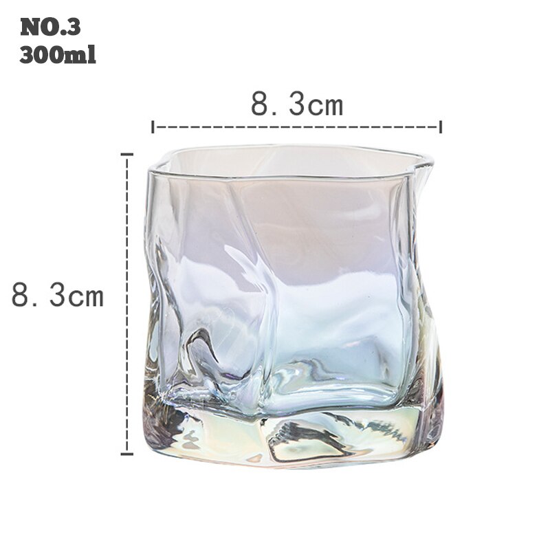 Brandy Cup Wine Cocktail Glass Whisky Shot Glass European Japanese Bar Personality Whiskey Beer Glass Verre Drinking: NO3