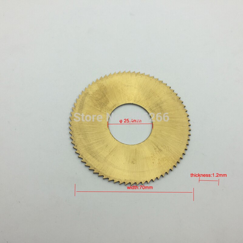 70*25.4*1.2mm key cutter for 100-E1 right Key Machine Wheel cutters blade locksmith tools key cutter machine