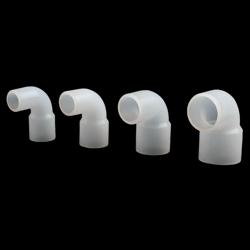 1~5PCS Silicone Flexible Joints Reducing Direct Elbow Hose Accessories Food Grade Tube Flexible Drink Water Soft Connector