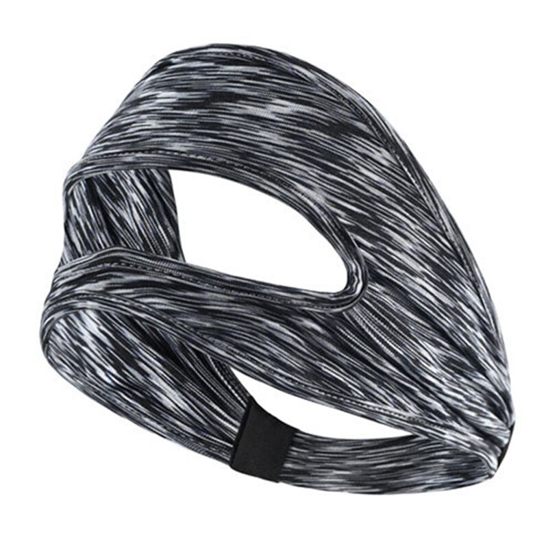 Vr-augenmaske mit schweißabweisendem, elastischem band, verstellbarer größe und kopfpolsterung für oculus quest 2/ und rift  t84c: Schwarzfall