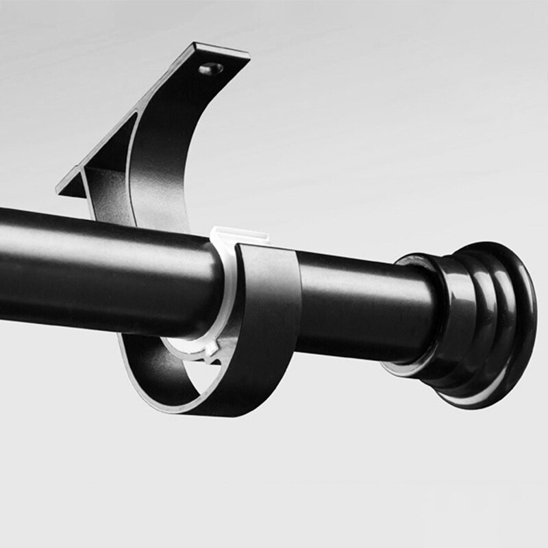 Curtain Rod Bracket Roman Rod Bracket Top Mount Bracket Curtain Rod Accessories(4Pcs)