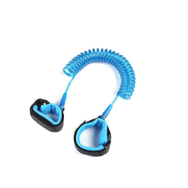 1.5M Kids Safety Harness Adjustable Children Leash Anti-lost Wrist Link Traction Rope Baby Walker Wristband Kids Lock Kids Lock: Blue