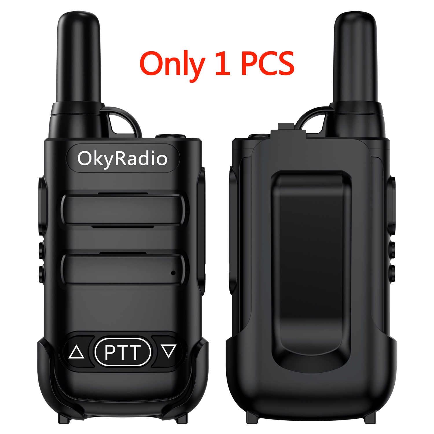 2022 5W Power 470Mhz Werk Walkie-Talkie 6Km Call 4800Mah Batterij Draagbare Waterdichte Walkie-talkie Sterke Anti: White-1pcs