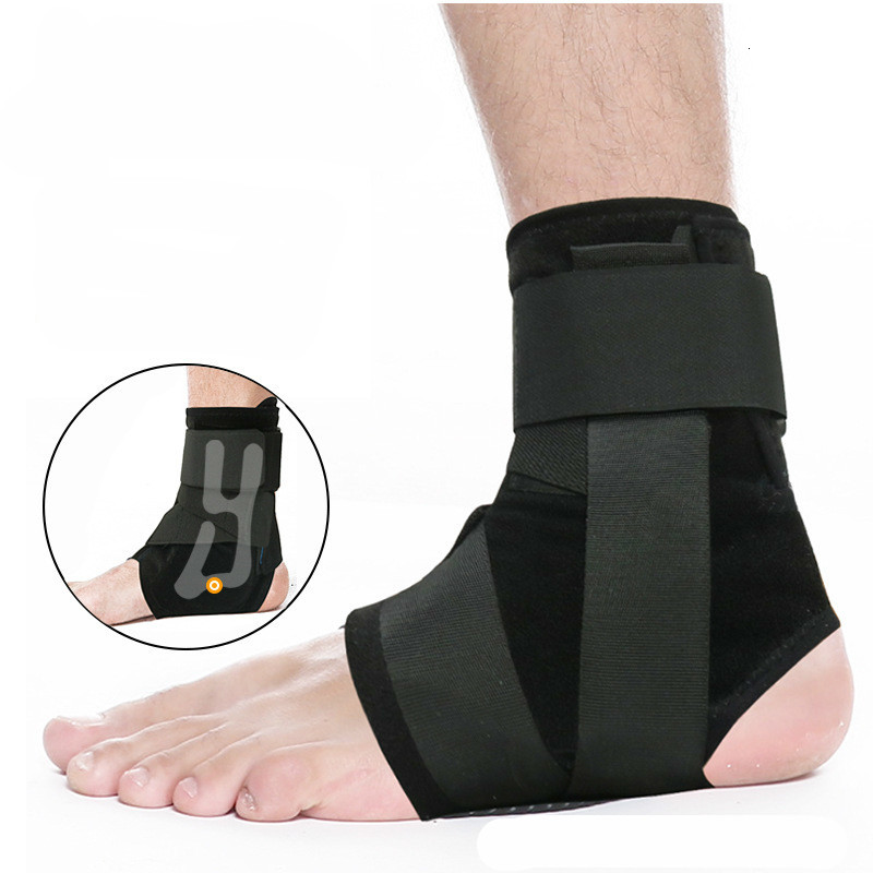 Fitness ankelbøjle beskytter fod ankel support wrap for fraktur gym forstuvning ankel varus ledkorrektion bælte bandage vagt