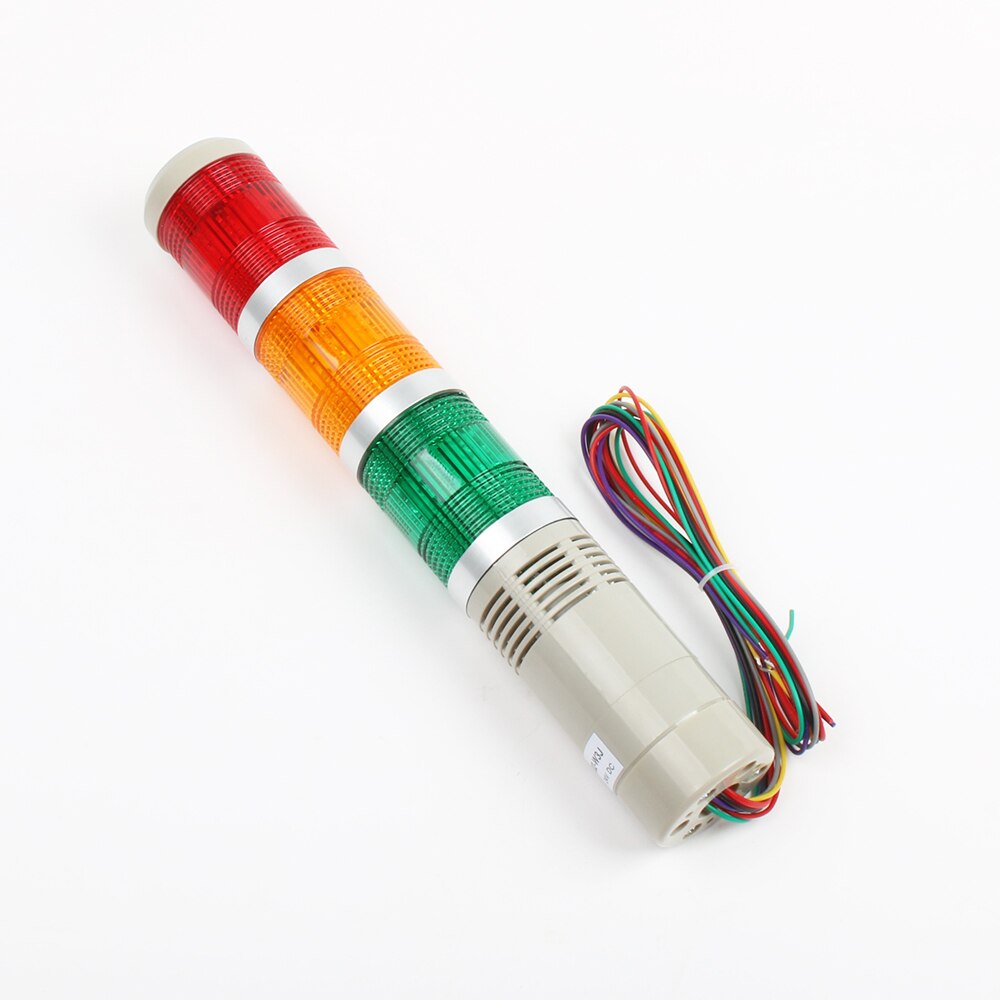 12V 24V 220V 110V Red Green Yellow Industrial Tower Signal warning Light LTA-502 indicator light steady light LED