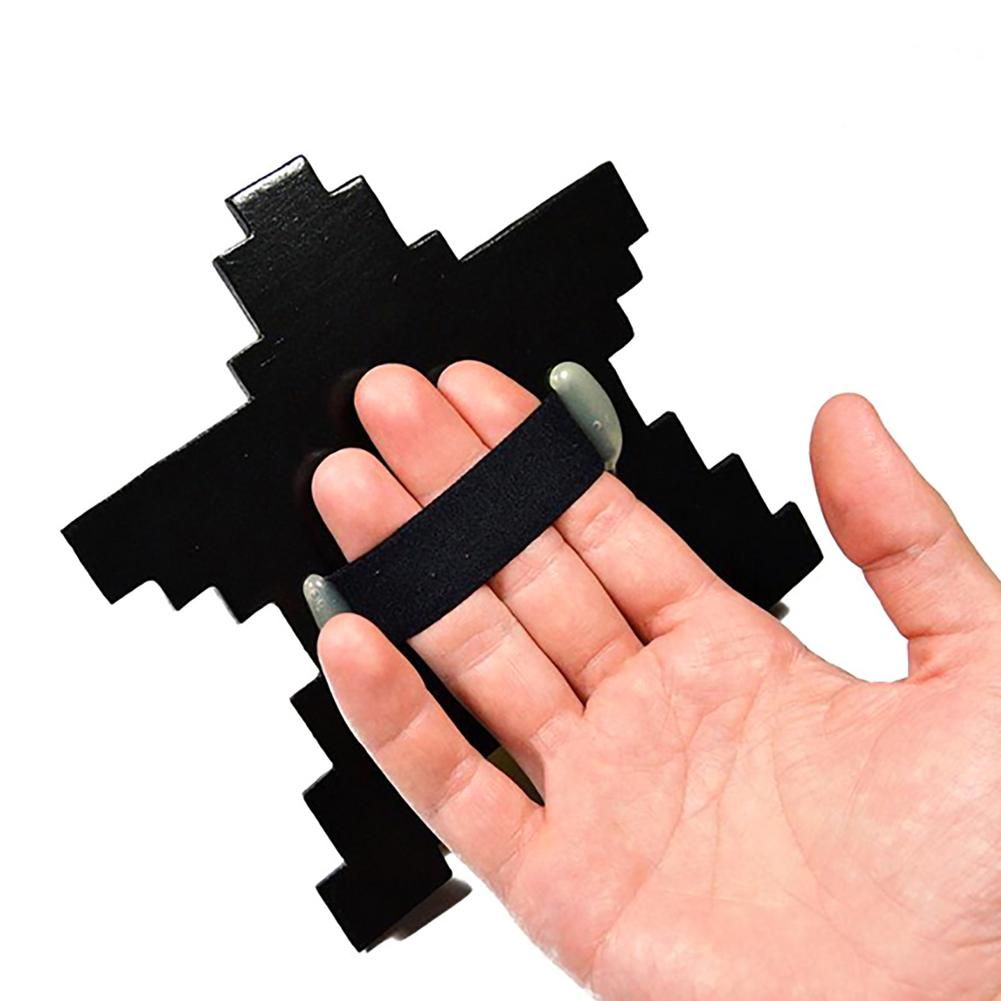 Pixel Star Christmas Tree Topper Pixel Stars On Christmas Tree 3D Star Shape ABS Plastic Christmas Tree Decoration Topper