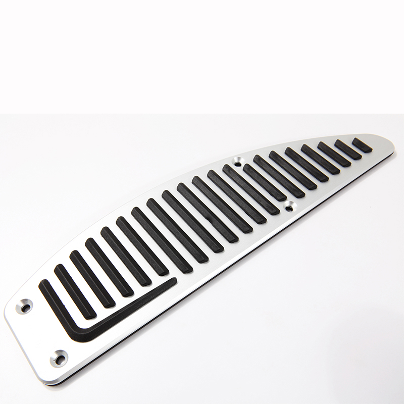 Bil fotstöd koppling broms gas accelerator bil pedal pad för volvo  s40 v40 c30 mt aluminiumlegering auto bil-styling tillbehör: Fotstödspedal