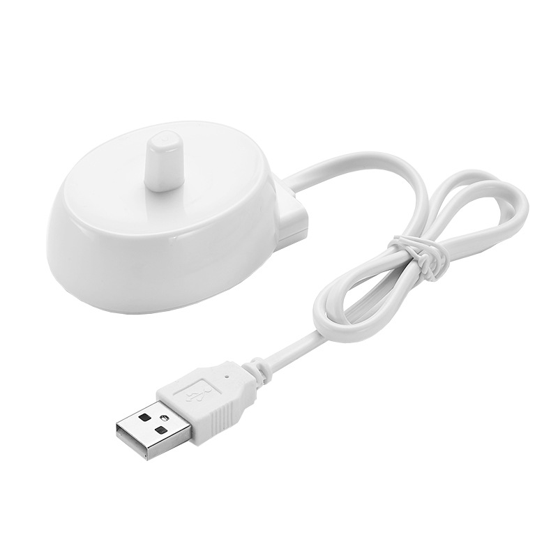 Vervangende elektrische tandenborstellader voor braun oral-b d36 p7000 p9000 3728 3737 4736 4717 4729 inductieve ladingsbasisadapter: YELLOW