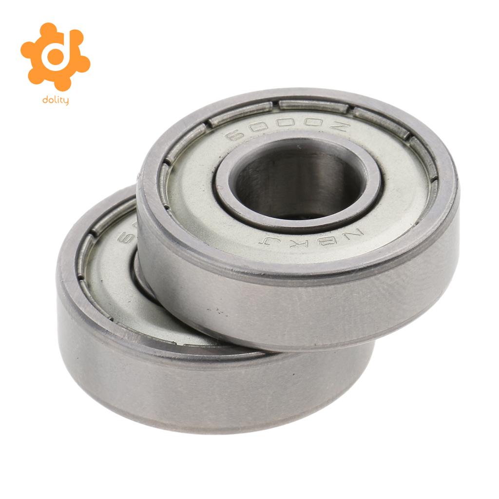 2 uds. De rodamientos de bolas para ruedas de motocicleta, para Mini Quad Pocket 47cc 49cc ATV para 2 rodamientos