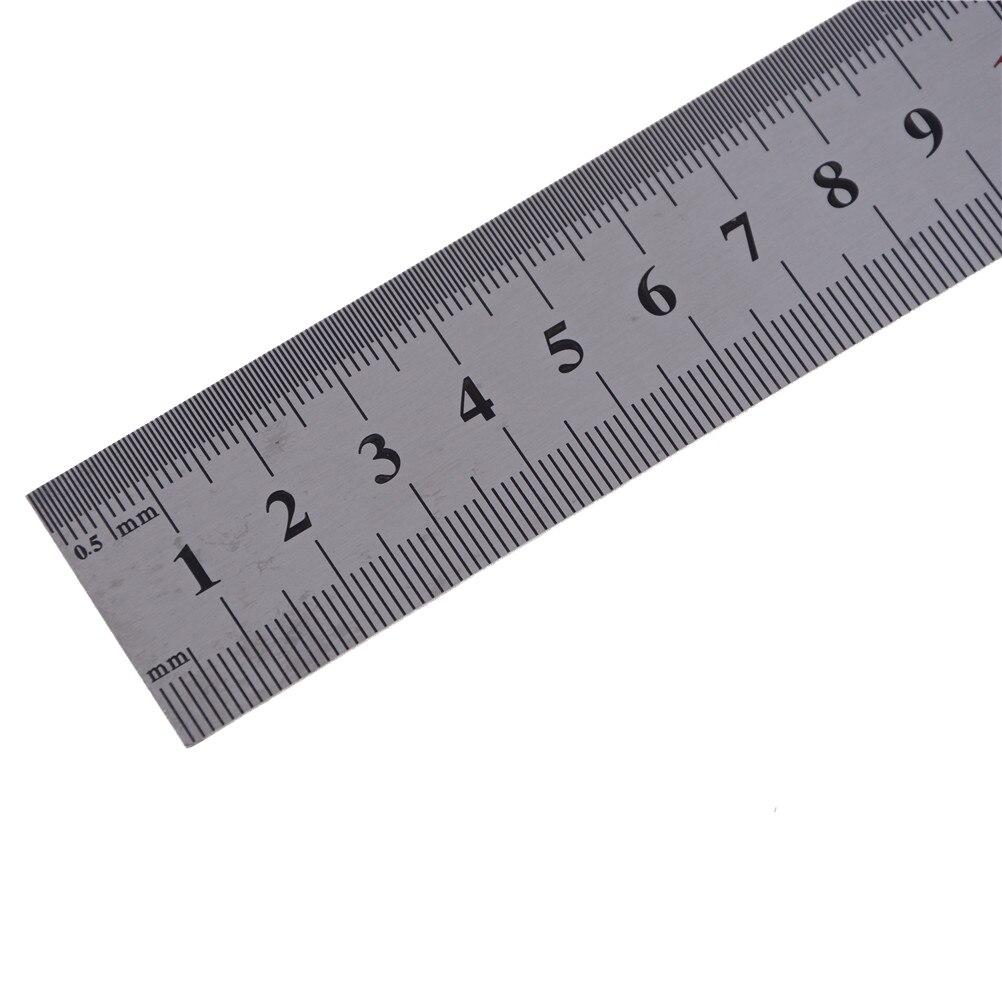 thumbnail interactive-video image 1 of Uxcell 50cm / 20 Inch Stainless Steel Measuring Straight Ruler – Metal Ruler 1 of 6