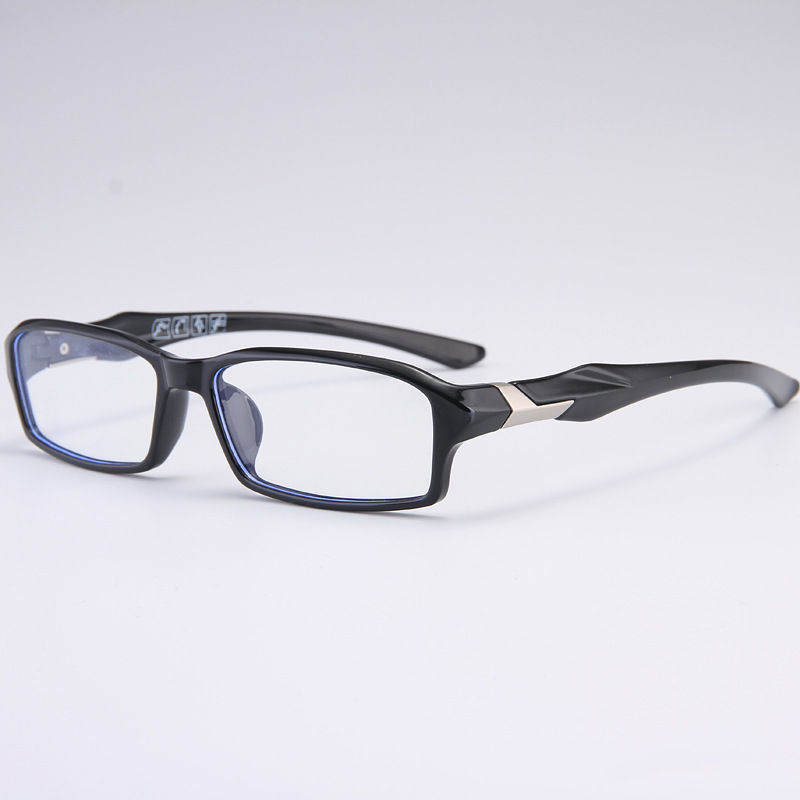 Zerosun Occhiali bianchi Uomo Donna Occhiali sportivi Montatura Uomo Donna TR90 Occhiali per lenti ottiche da prescrizione: bianca