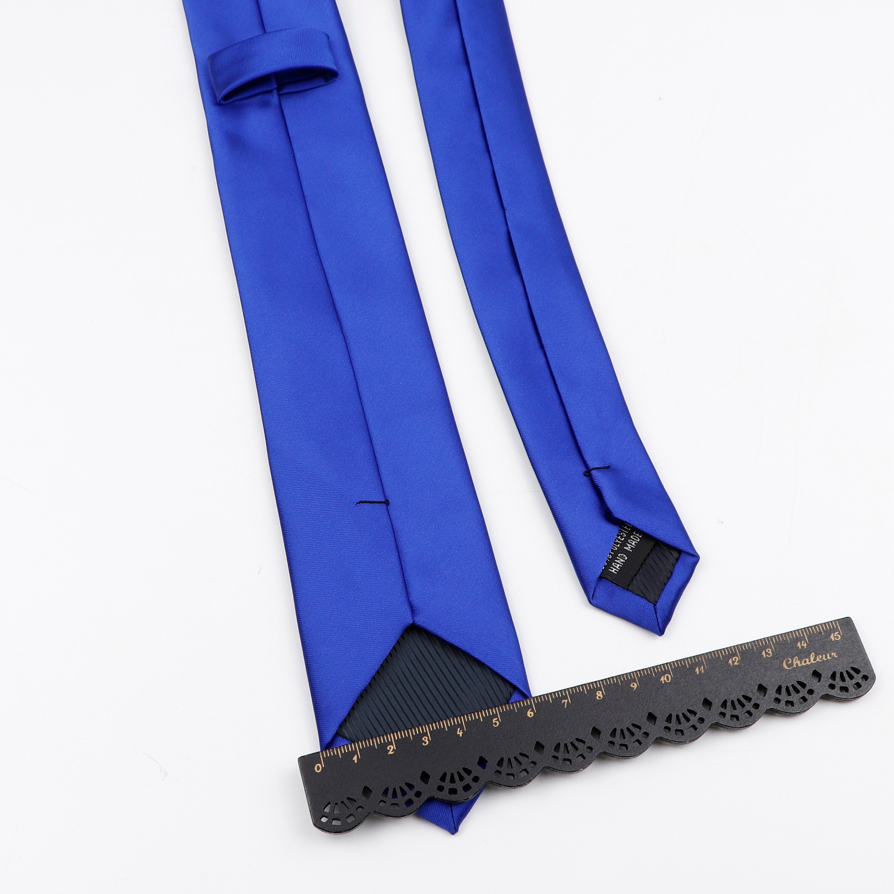 Cravate slim classique pour hommes, couleur unie, rouge, noir, bleu, pour bureau, fête de mariage