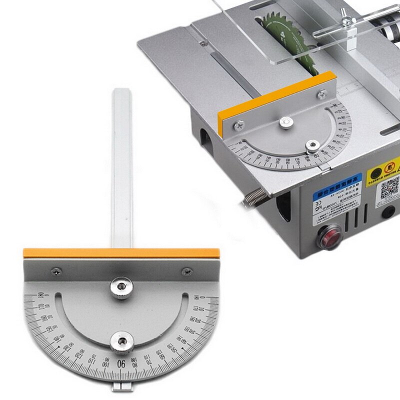 Mini Table Saw Circular Saw Table DIY Woodworking Machines T style Groove Angle Ruler