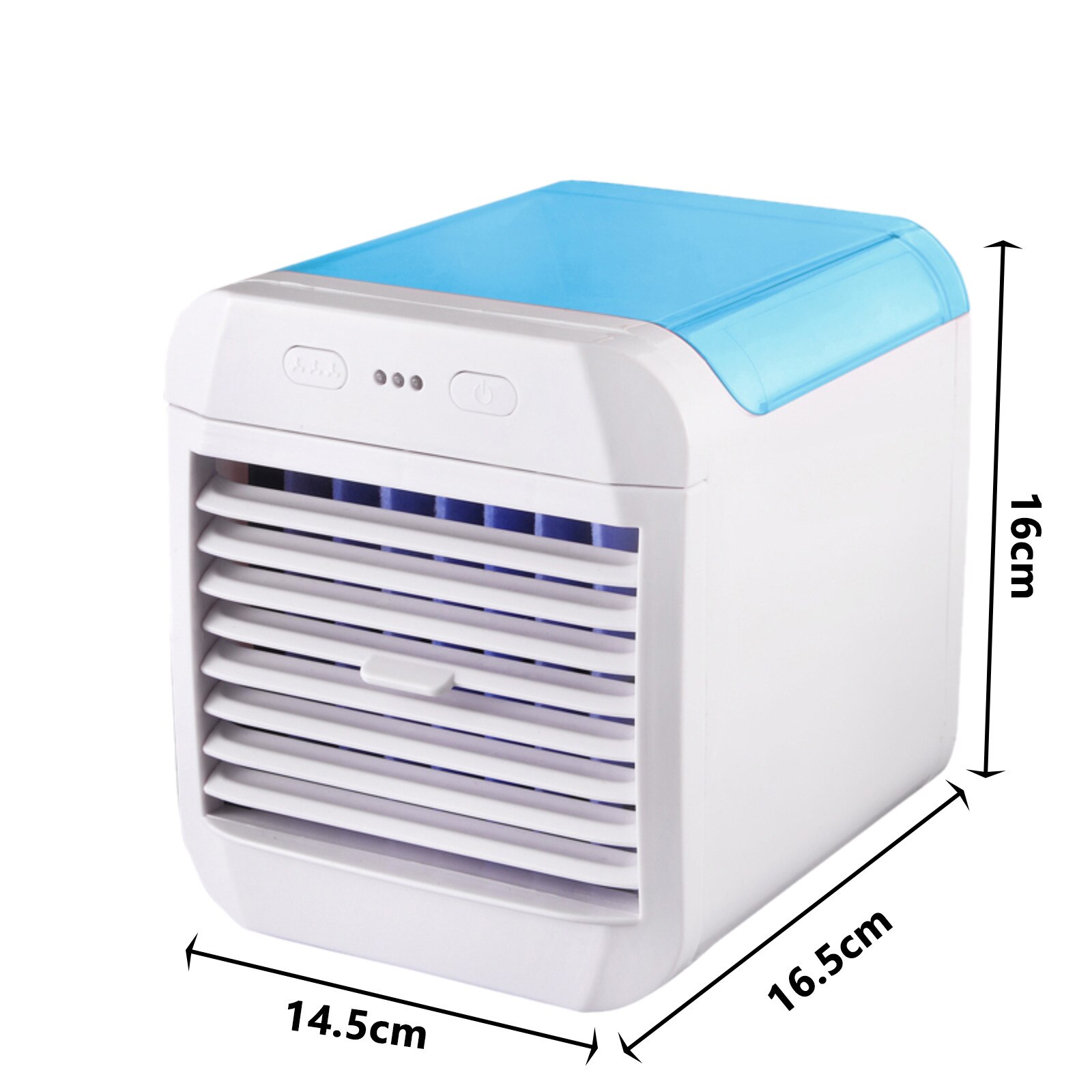 Portable Mini Air Cooler USB Ice Crystal Small Air Conditioner Portable Cooling Fan for Office Room Bedroom Desktop Humidifier