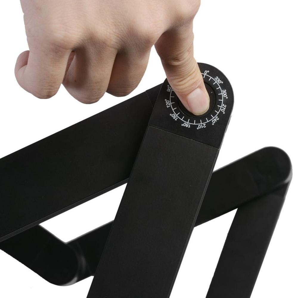 Portable Computer Desk Adjustable Height Bed Computer Desk College Students Sofa Laptop Table Working Office PC Riser