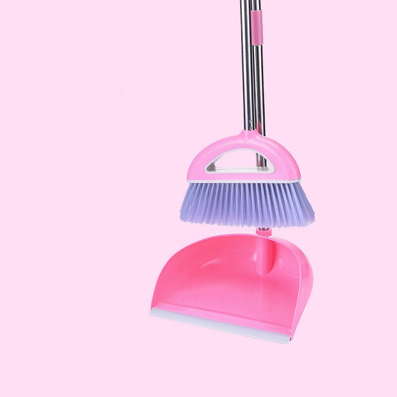 Bezem Set Combinatie Sweep Haar Magische Bezem Plastic Schoonmaken Huishoudelijke MJ1104: B4