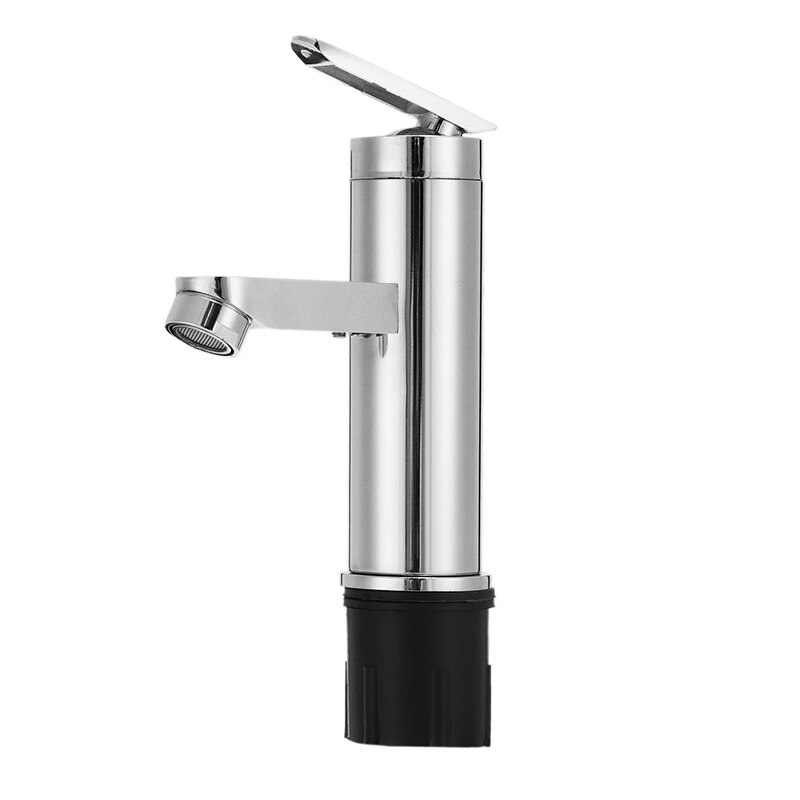 1 PC Chrome Copper Water Faucet Single Handle Cold Water Mix Faucets Wash Basin Sink Tap For Home Kitchen Bathroom