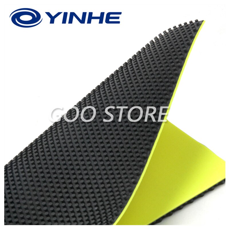 Yinhe qing bumser lange gummi / ox forsideark galaxy pips i bordtennis gummi ping pong svamp