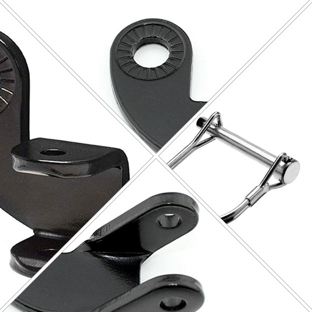 2 Set Trailer Hitch Durable Premium Hitch Mount Adapter Towbar Set for Baby Pet Bike