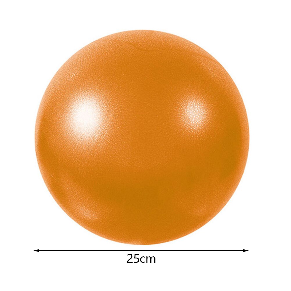 25 cm druckfeste, explosionsgeschützte yoga-übungsbälle mit durchmesser für gymnastik, pilates, balance, fitness und heimtraining