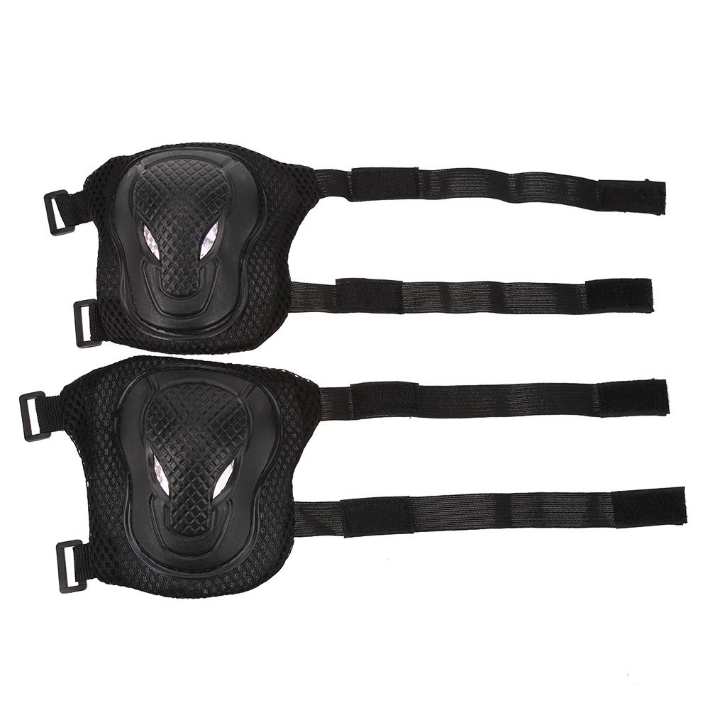 6 stk/parti voksen sport sikkerhet beskyttende skøyter kne albuebeskyttere beskyttende kroppsutstyr sett sykkelbeskyttelse knebeskyttere
