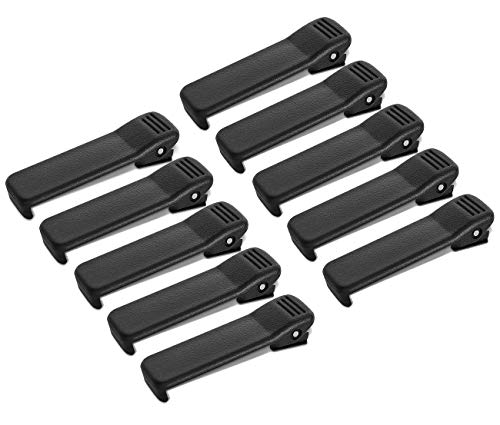 10Pack HLN8255 3.3-inch Belt Clip for Motorola GP3688 EP450 PR400 CP200XLS CP200D CP200 CP180 CP150 CP140 CP040: 10pc
