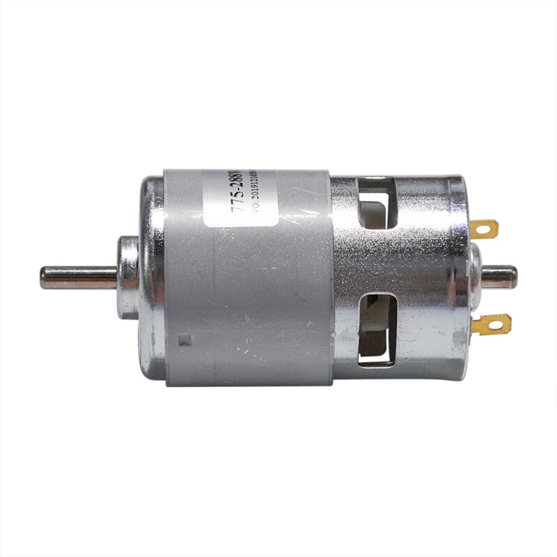 775 Motor DC 12V 24V 80W 150W 288W DC Motor Large Torque High Power DC Motor Double Ball Bearing Spindle Motor