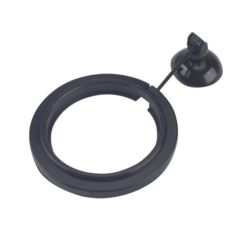 Zrdr 1 stk firkantet rund fiskematring akvarium akvarium liten tropisk fisk fôringsring akvarietilbehør 50-100 g: W00-09