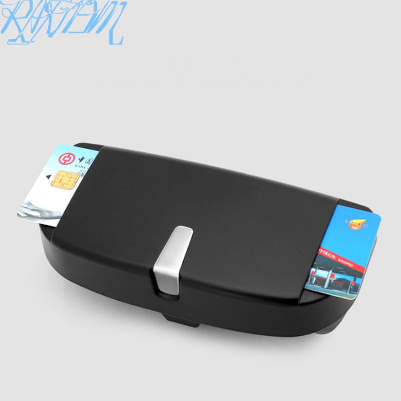 Car Glasses Box Storage Holder Sunglasses Case For Land Rover LR4 LR3 LR2 Range Rover Evoque Defender Discovery Freelander