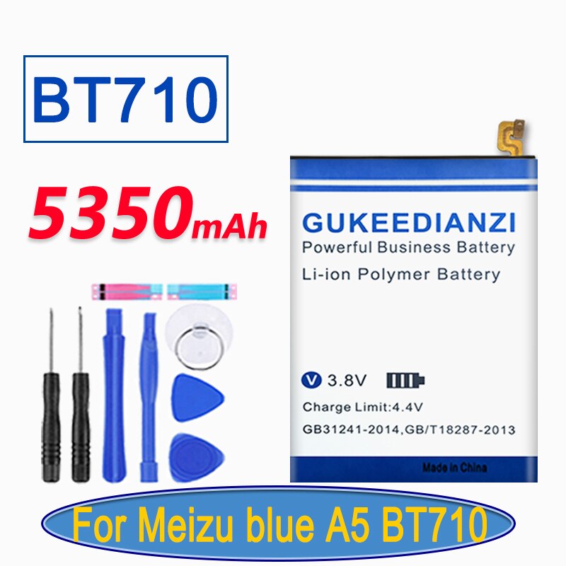 BT51 BT53 BT56 BT65M BT66 BT41 BT45A BA792 Batteria Per Meizu MX4/MX5/Mx6 Pro/Pro5/pro 6 Plus/M2 Note/Blu A5 /U10 BT710 Batteria: BT710