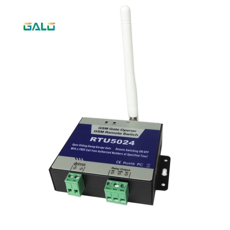 RTU5024 GSM Gate motor Opener for steel gate,wireless door access control system by mobile phone