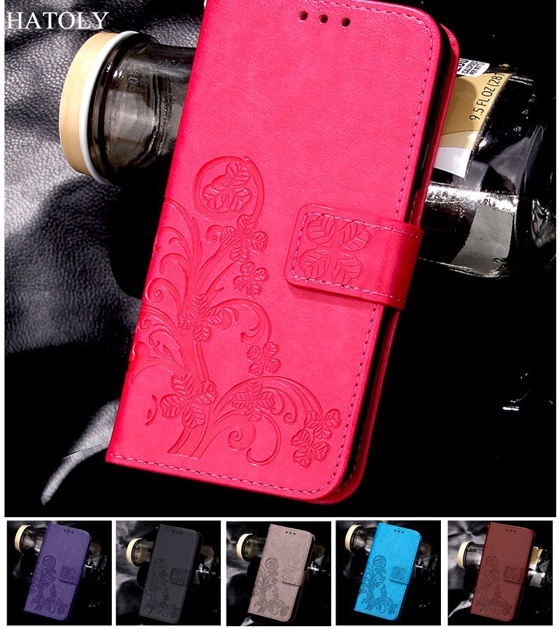 HATOLY Case Huawei Y625 Cover Flip PU Leather & Silicone Telefoon Holster Case Voor Huawei Y625 Case Huawei Ascend y625 Tas