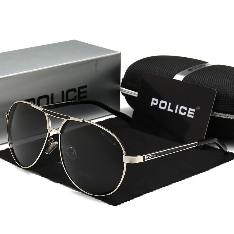 Luksus mærke politi kørsel solbriller mænd polariseret kamæleon misfarvning solbriller til mænd  uv400 8481: 1