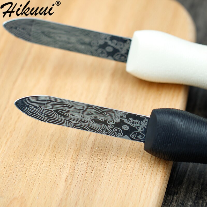 Cuchillo de acero inoxidable con bordes afilados, herramienta útil para abrir mariscos, té, cáscara de Shucker, utensilios de cocina, 1 ud.