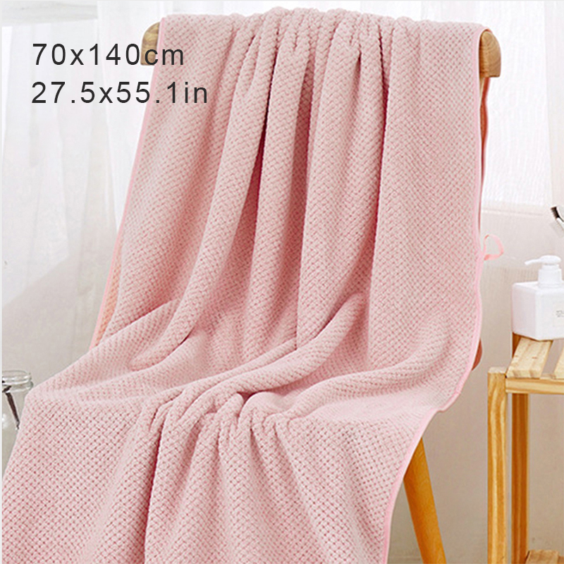 140x70cm Large Bath Towels Soft Bathroom Washcloth Bathing Robe Comfort Microfiber Bathrob Quick-Drying Bath Towel: 25#