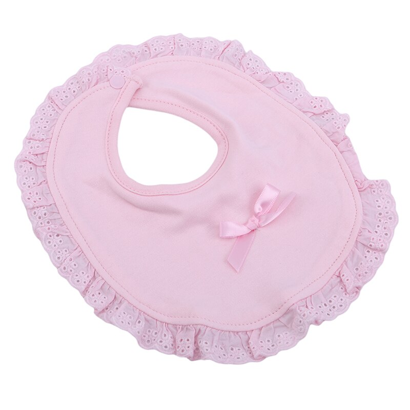 Baby Bibs - Cotton & Polyester - Waterproof Saliva Towel - Snap Button - For Baby Girls