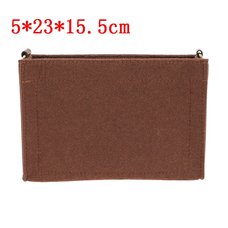 Neceser de lujo con cadena para maquillaje, bolsa organizadora con anillo D, 19, 26: BR