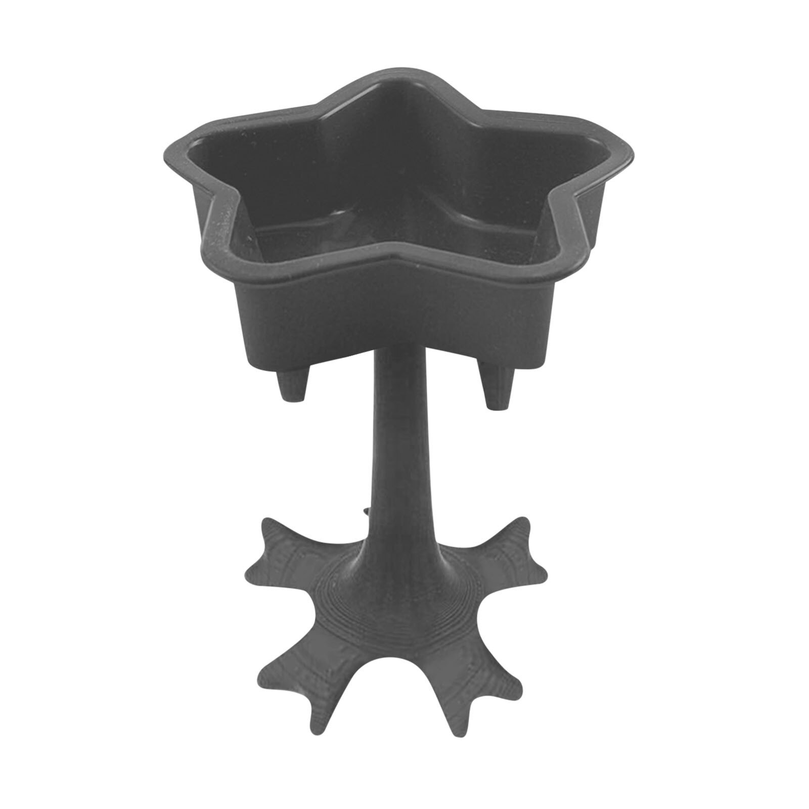 5 Shot Glass Dispenser Holder Five-pointed star Party Pour Artifact Wine Glass Rack Beer Beverage Dispenser Bar Accessory: Grey