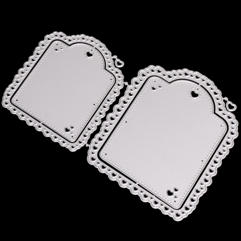 Molde para recortar tarjetas de felicitación Diy