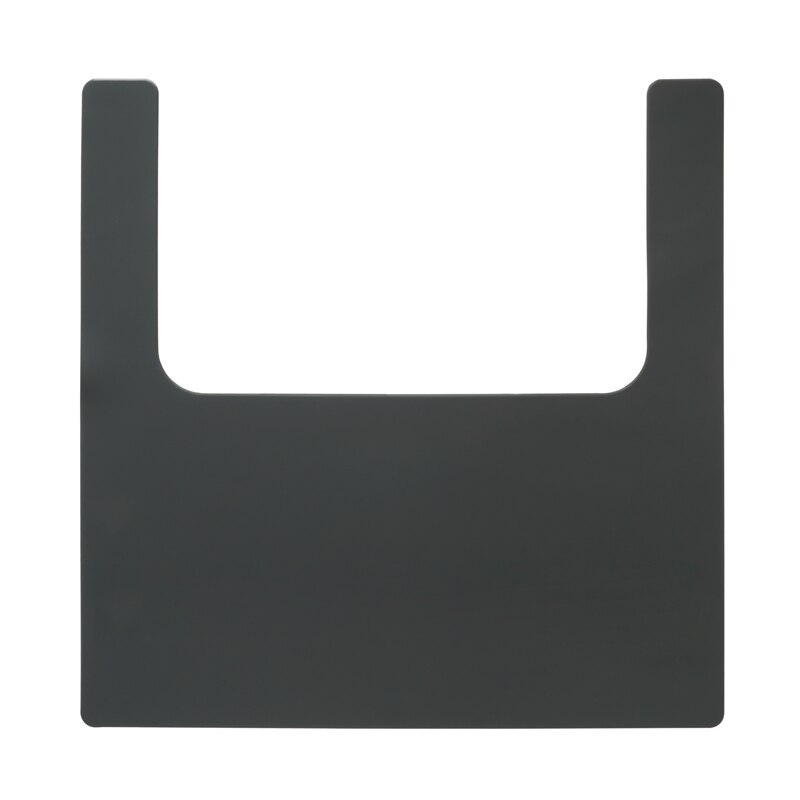 Mantel Individual de silicona para bebé, alfombrilla para mesa, vajilla de alimentación para niños, suave, fácil de limpiar, Color sólido: A-dark grey
