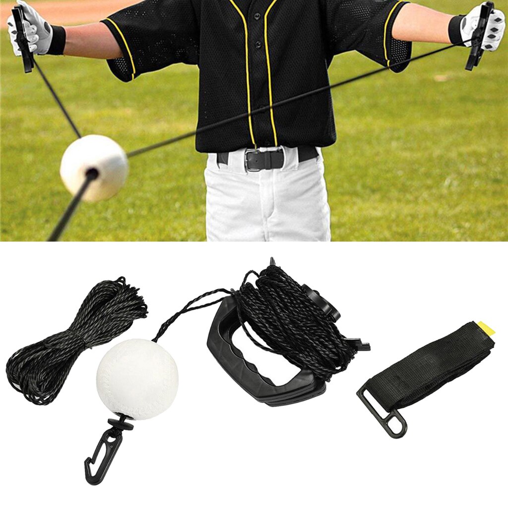 Baseball Batting Trainer Practicing Movement Outdoor Exercise Training Kit