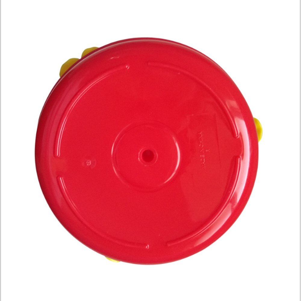 Garden Hand-held Hummingbird Feeder with 3 Feeding Ports Red with S-Hook Bird Drinking Utensils Water Food Feeder
