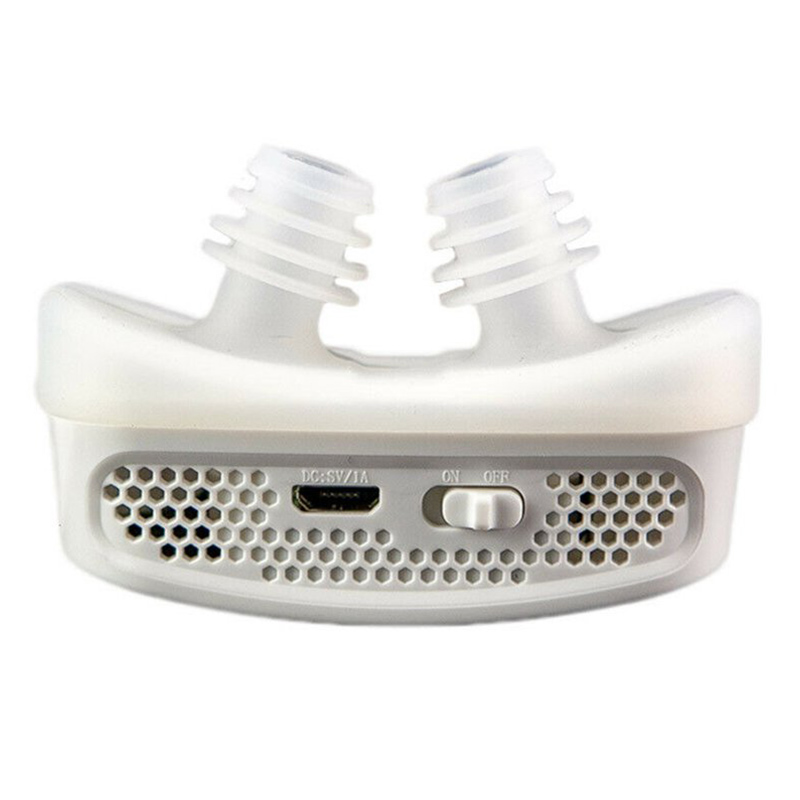 Micro Electric Anti Snoring Electronic Device Sleep Apnea Stop Snore Aid Stopper USB Electric Anti Snoring Device: C